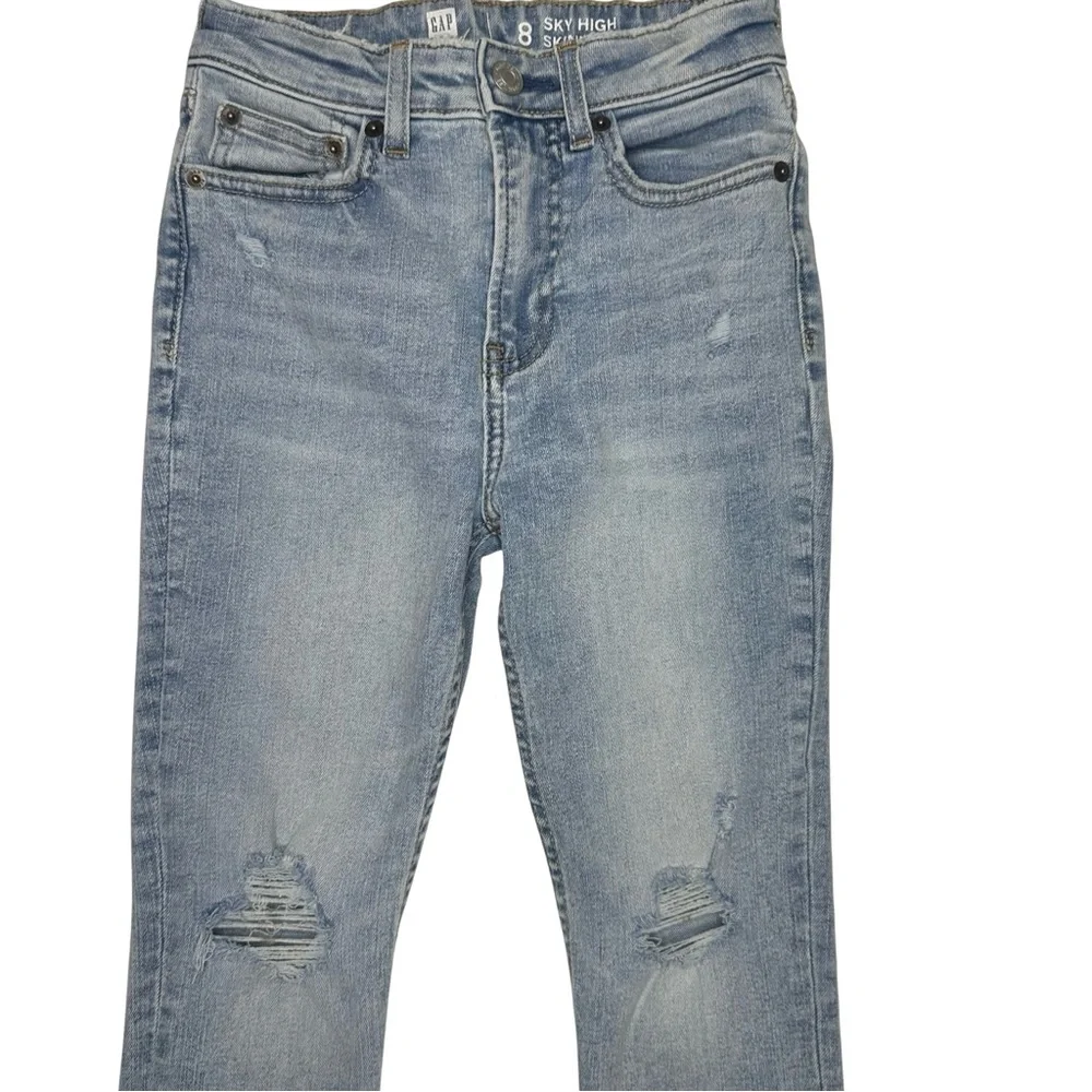 Gap Kids Sky‎ High Skinny Ankle Jeans
